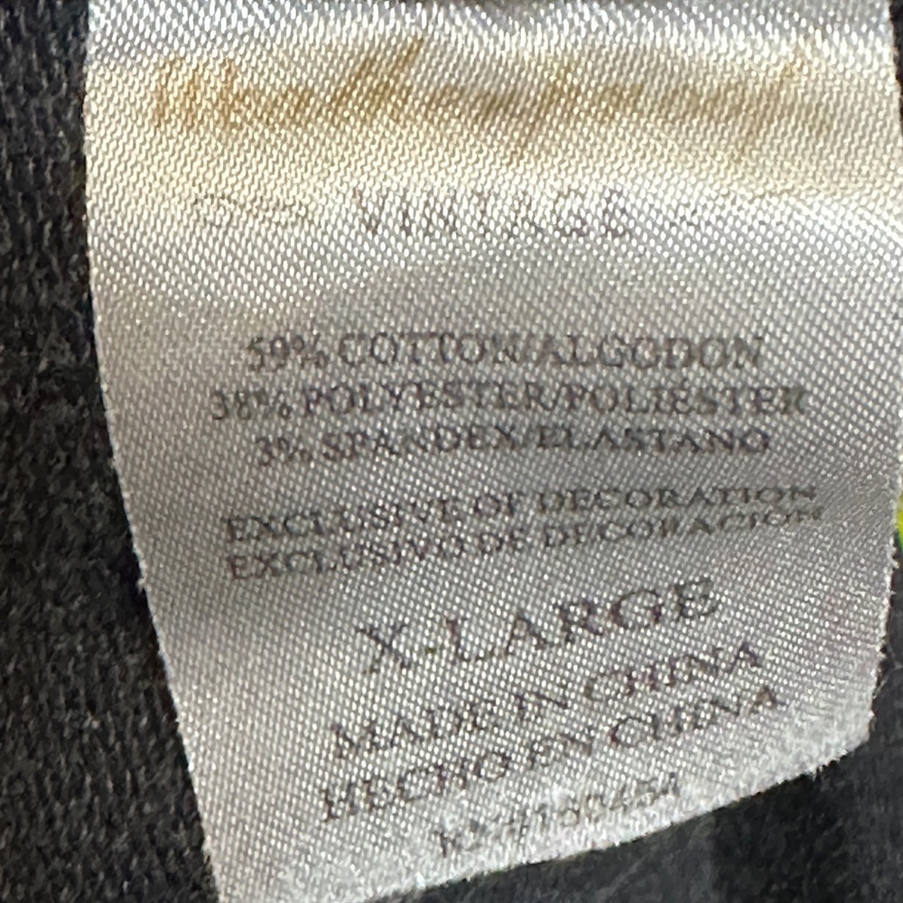 Weatherproof Vintage Black Men's Joggers - Picture 2 of 8